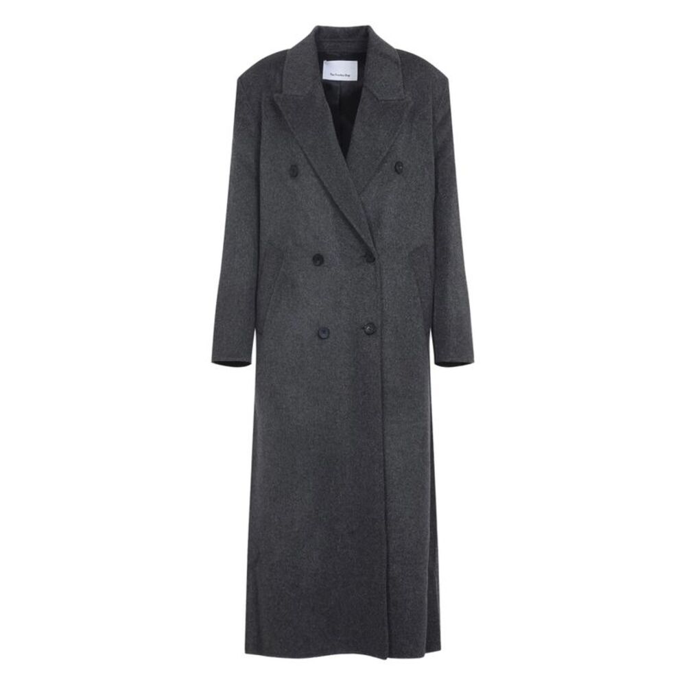 The Frankie Shop Grey Coats - Double Breasted & Peacoats Women
